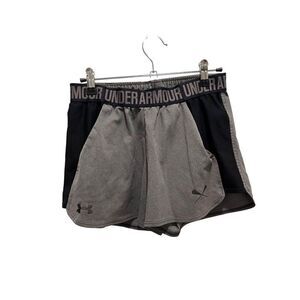 Under Armour Heat Gear grey shorts, women’s size S
